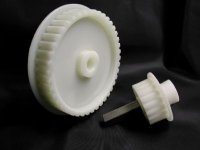20 Tooth MXL Plastic Pulley (PP20MXL025M)