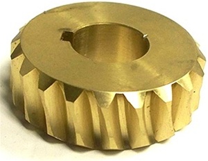20 tooth 0.8 Mod Bronze Worm Wheel Gear NBWW08/20/1R