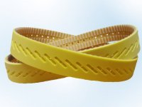 30T10/920 x 3.0mm Yellow PUR Backing Slotted LH